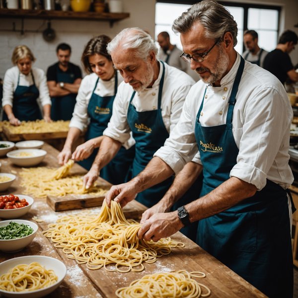 Comment participer à des ateliers de fabrication de pâtes en Italie?