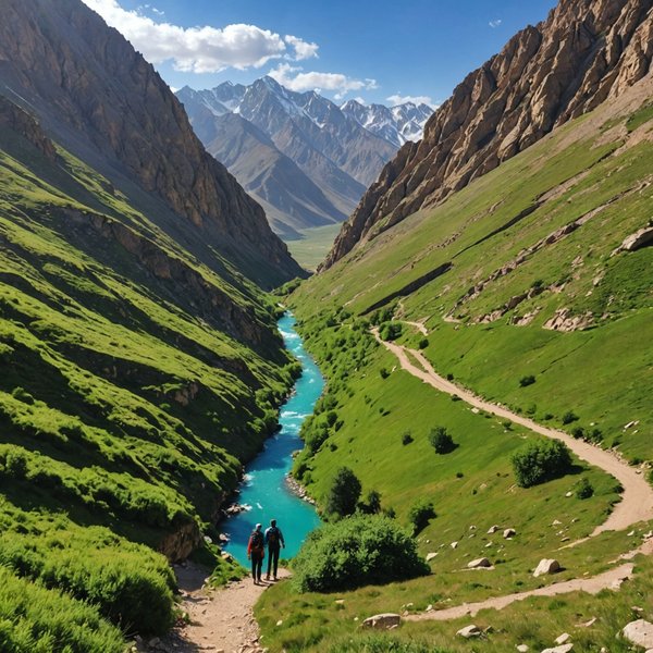 Quels sont les meilleurs itinéraires pour une randonnée dans les montagnes de Zagros, Iran ?