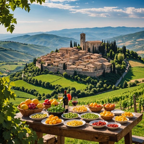 Comment découvrir les traditions culinaires de la région de l'Ombrie, Italie?